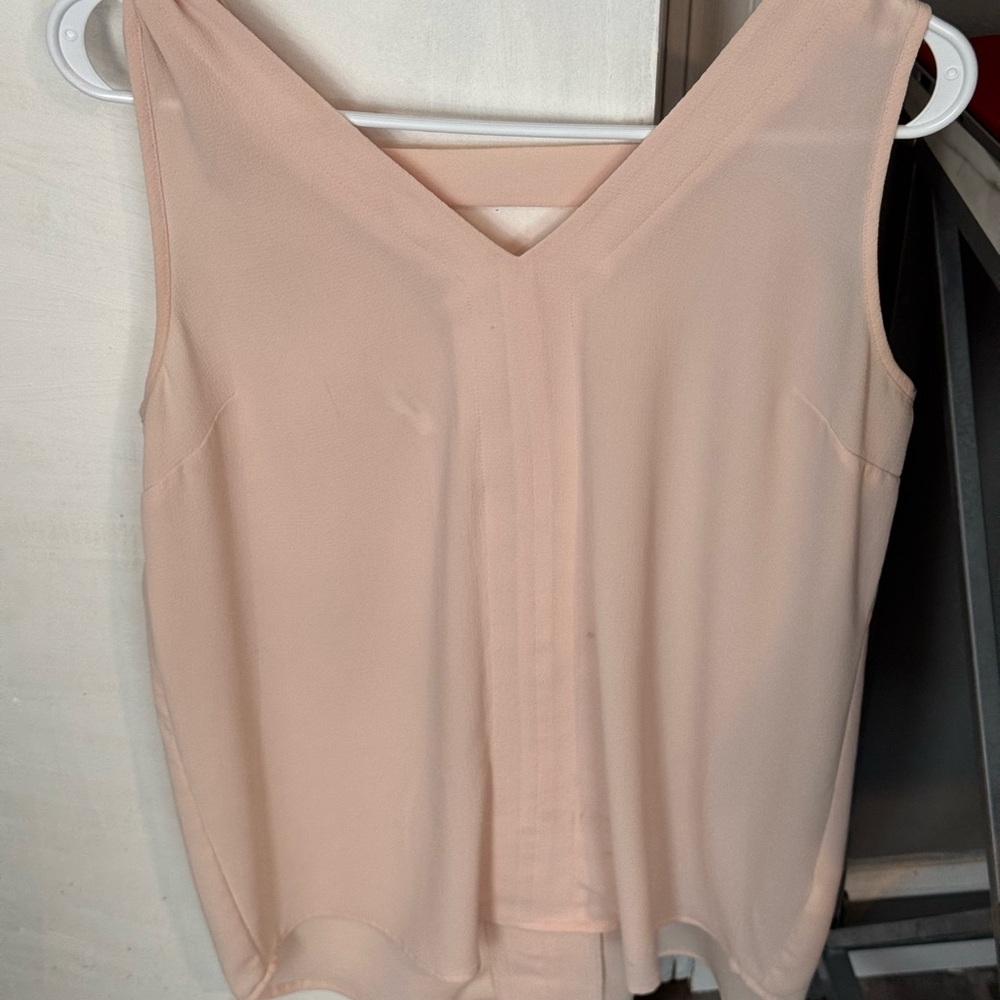Maurices Light Pink V-Neck Blouse